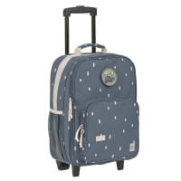 LÄSSIG 2-Rollen Kindertrolley 46 cm Happy Prints Midnight Blue von LÄSSIG