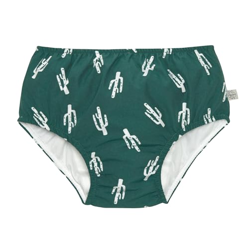 LÄSSIG Baby-und Kleinkind-Schwimmwindel Badewindel Badehose mit Windel mit UV-Schutz Cactus green 7-12 Monate von LÄSSIG