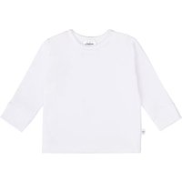 LÄSSIG Baby Langarmshirt gerippt milky weiß von LÄSSIG