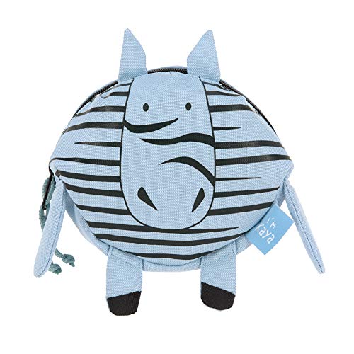 LÄSSIG Kinder Bauchtasche Gürteltasche ab 3 Jahre/Mini Bum Bag About Friends, Kaya Zebra, 14 cm von LÄSSIG