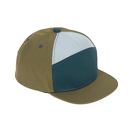 LÄSSIG Kinder Kappe Skaterkappe Cap Baumwolle größenverstellbar/Kids Skater Cap Little Gang, olive/blue/grey, 1-2 Jahre, Größe 48 von LÄSSIG