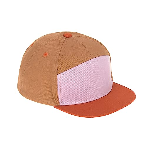 LÄSSIG Kinder Kappe Skaterkappe Cap Baumwolle größenverstellbar/Kids Skater Cap Little Gang, rust/lilac/maple, Größe 48 von LÄSSIG