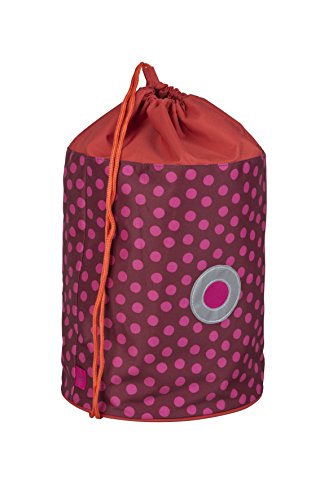 LÄSSIG Kinder Sporttasche Sportbeutel Seesack, 42 cm, 7 L, Dottie red von LÄSSIG