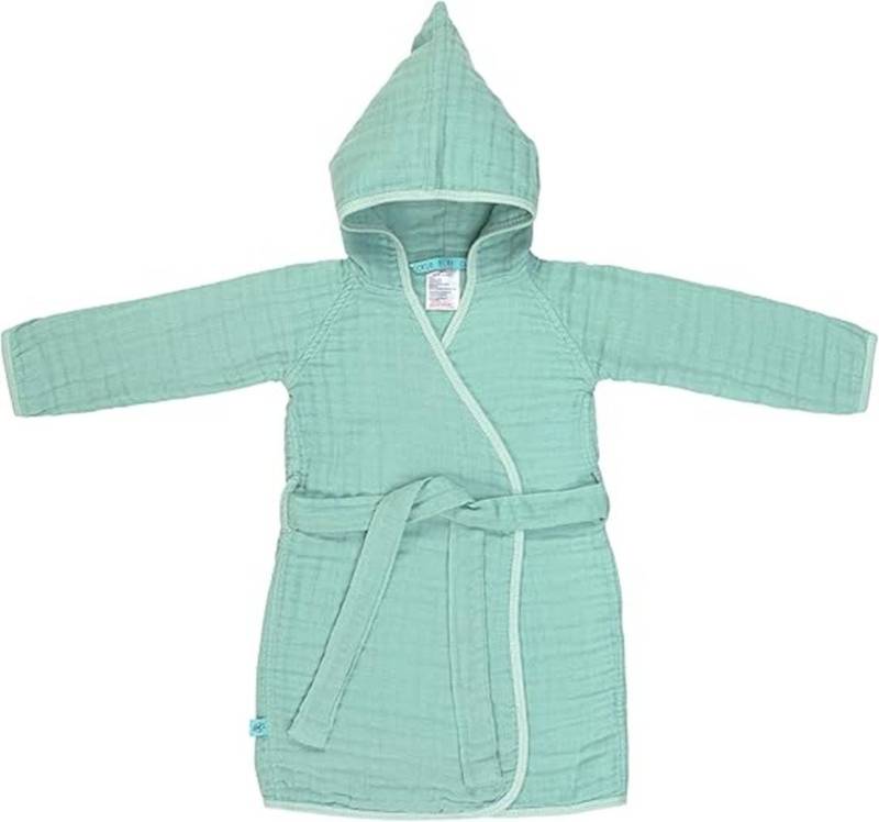 LÄSSIG Kinderbademantel LÄSSIG Kinder Bademantel Baumwolle Muslin von LÄSSIG