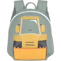 LÄSSIG Kindergartenrucksack Tiny Drivers - Bagger, Gelb von LÄSSIG