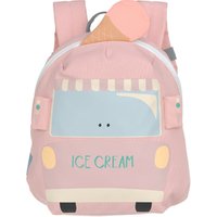 LÄSSIG Kindergartenrucksack Tiny Drivers - Eiswagen, Rosa von LÄSSIG