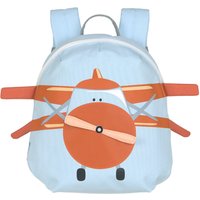 LÄSSIG Kindergartenrucksack Tiny Drivers - Propeller Flugzeug, Blau von LÄSSIG