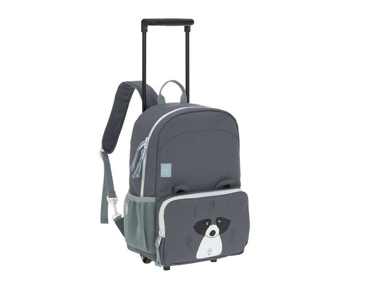 LÄSSIG Kinderkoffer Lässig Trolley/Backpack About Friends Racoon, 2 Rollen von LÄSSIG