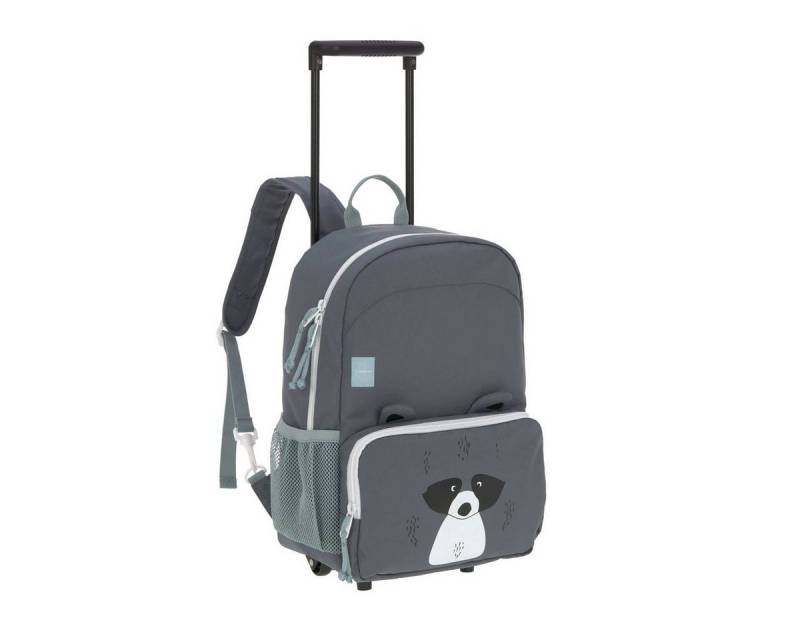 LÄSSIG Kinderkoffer Lässig Trolley/Backpack About Friends Racoon, 2 Rollen von LÄSSIG