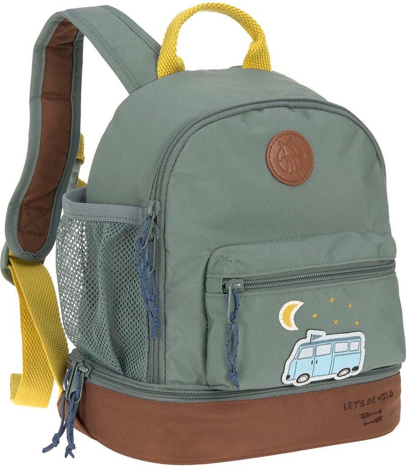 LÄSSIG Kinderrucksack Adventure, Bus, Mini Backpack, PETA-approved vegan von LÄSSIG