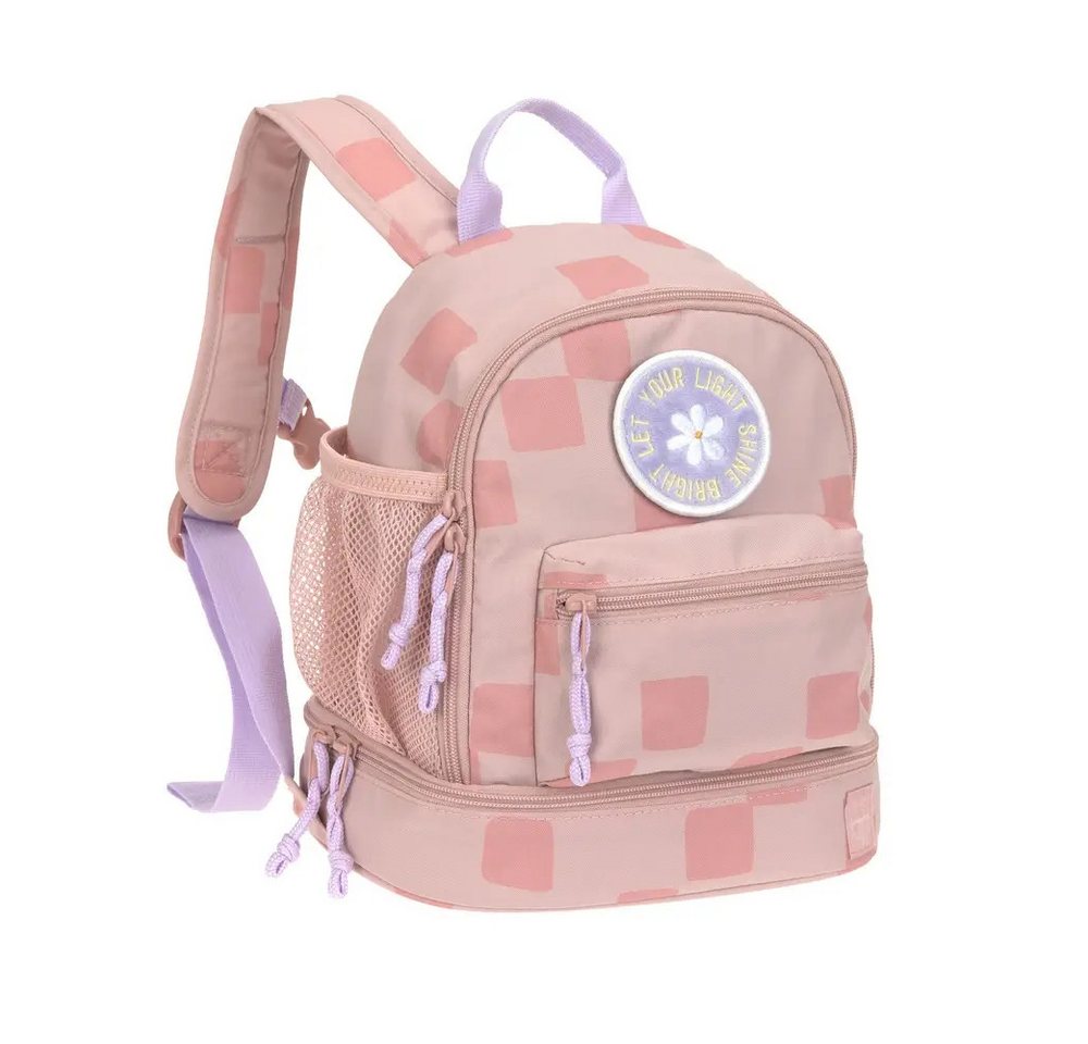 LÄSSIG Kinderrucksack Mini Backpack Pattern Party rose von LÄSSIG