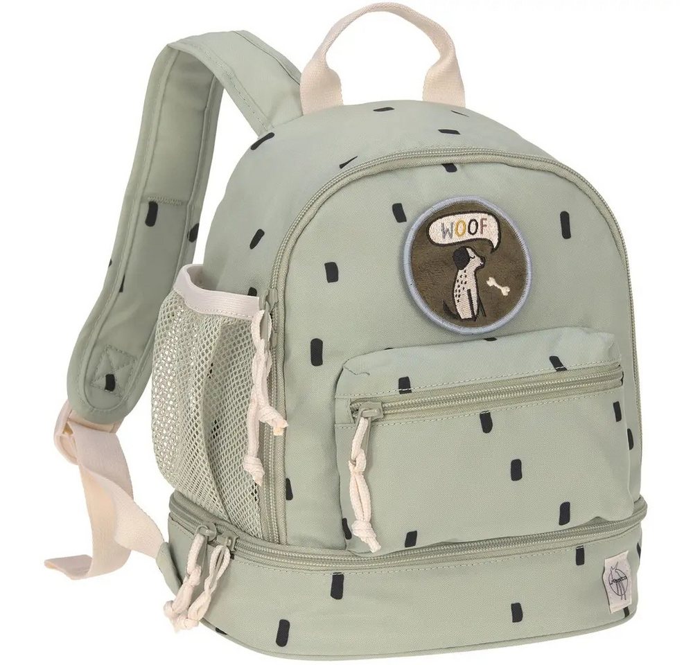 LÄSSIG Kinderrucksack Mini Rucksack Happy Prints light olive von LÄSSIG