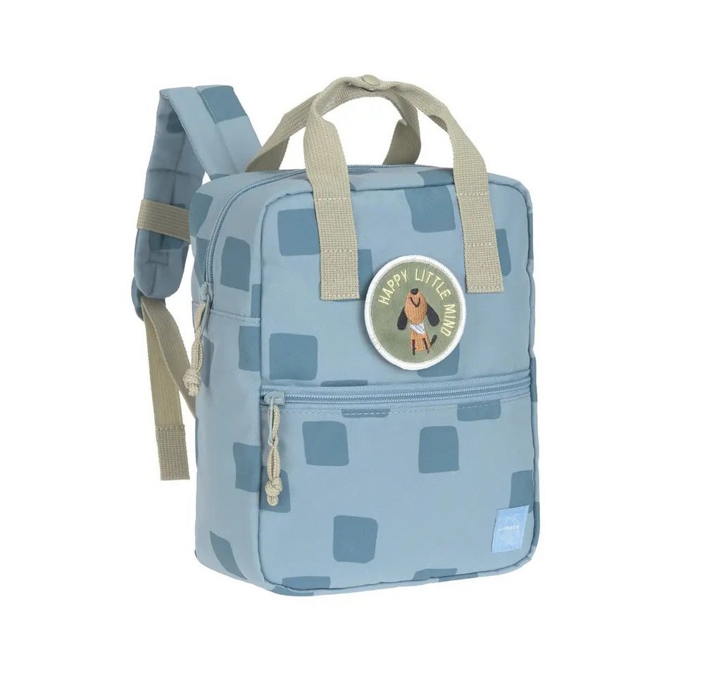 LÄSSIG Kinderrucksack Mini Square Backpack Pattern Party blue von LÄSSIG
