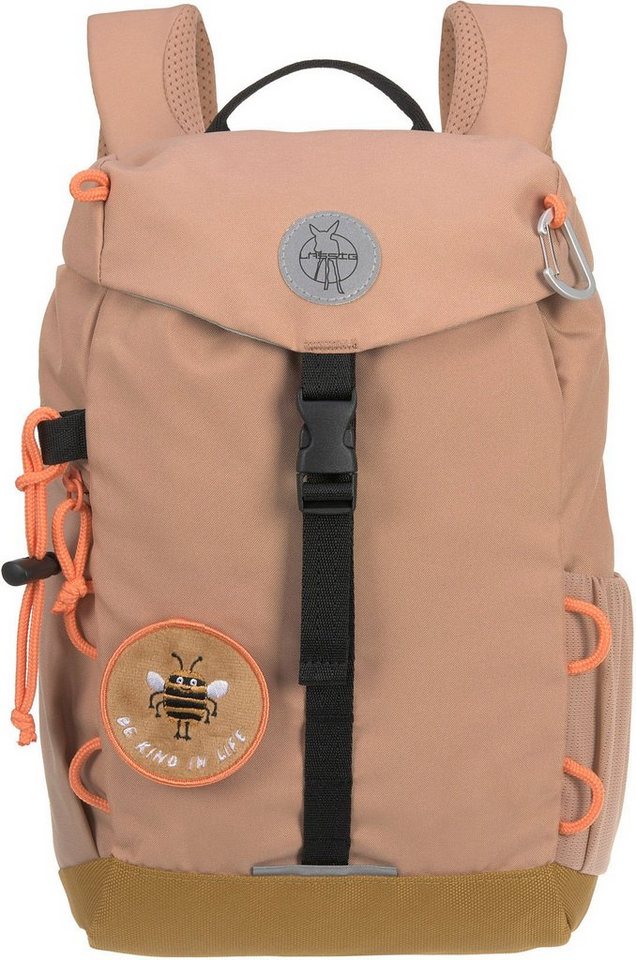 LÄSSIG Kinderrucksack Nature, Mini Outdoor Backpack, Hazelnut, aus recycelten PET-Flaschen von LÄSSIG