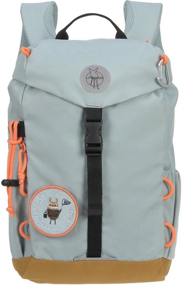 LÄSSIG Kinderrucksack Nature, Mini Outdoor Backpack, Light Blue, aus recycelten PET-Flaschen von LÄSSIG