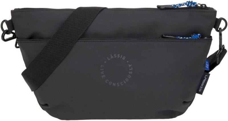 LÄSSIG Kinderwagen-Tasche Green Label, Buggy Bum Bag, black, mit Kinderwagenbefestigung von LÄSSIG