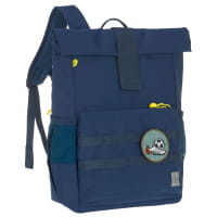 LÄSSIG Medium Rolltop Rucksack Navy von LÄSSIG