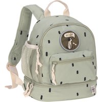 LÄSSIG Mini Backpack, Happy Prints, light olive von LÄSSIG