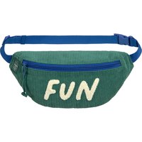 LÄSSIG Mini Bauchtasche Cord Little Gang - Fun, Grün von LÄSSIG