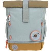 LÄSSIG Mini Rolltop Backpack, Nature light blue von LÄSSIG