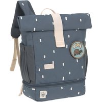 LÄSSIG Mini Rolltop Backpack Happy Prints midnight blue von LÄSSIG