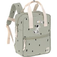 LÄSSIG Mini Square Backpack Happy Prints light olive von LÄSSIG