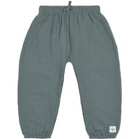 LÄSSIG Musselin Hose petrol green von LÄSSIG