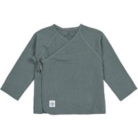 LÄSSIG Musselin Wickelshirt petrol green von LÄSSIG