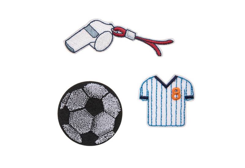 LÄSSIG Schulranzen Woven Sticker Stick on Football von LÄSSIG