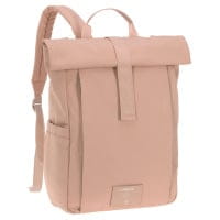 LÄSSIG Rolltop Up Wickelrucksack Peach Rose von LÄSSIG