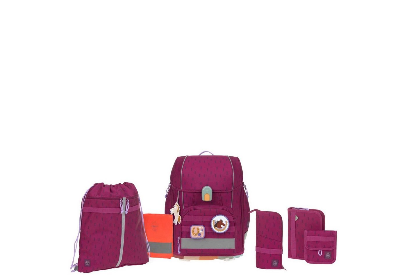 LÄSSIG Schulranzen School Set Boxy Unique - Schulranzen 7tlg. (1-tlg) von LÄSSIG