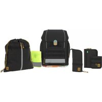 LÄSSIG Schulranzen-Set 7-tlg. Boxy Unique black von LÄSSIG