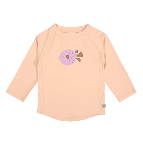 LÄSSIG Schwimmshirt Badeshirt Langarm Splash & Fun Fish Peach Rose, 13-18 Monate Gr. 86 von LÄSSIG