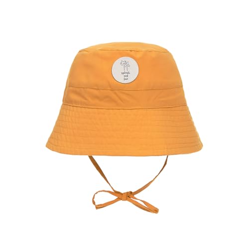 LÄSSIG Splash & Fun Baby und Kleinkind Sonnenhut Fischerhut mit UV-Schutz Gold 43-45 3-6 Monate von LÄSSIG