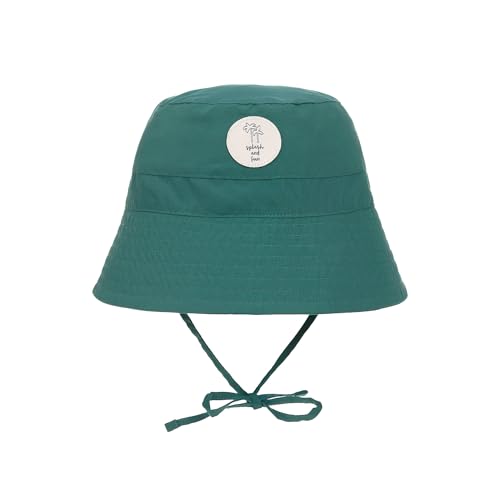 LÄSSIG Splash & Fun Baby und Kleinkind Sonnenhut Fischerhut mit UV-Schutz Grün 46/49 7-18 Monate von LÄSSIG