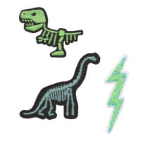 LÄSSIG Textil Sticker-Set 3tlg Dino von LÄSSIG