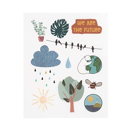 LÄSSIG Textilsticker einmalige Anbringung/Sticker Rub On Planet von LÄSSIG