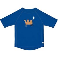 LÄSSIG UV-Kurzarm-Badeshirt Kamel blau von LÄSSIG