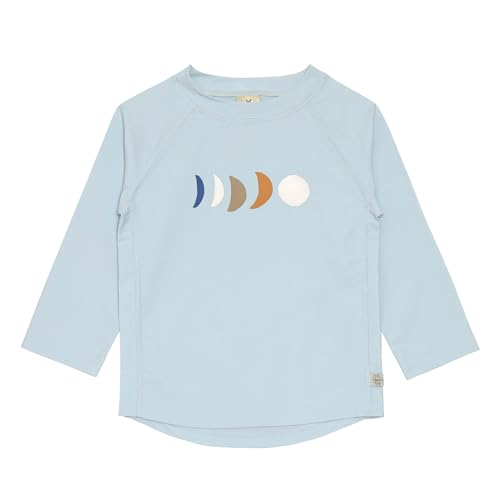 LÄSSIG Unisex Baby Rashguard Langarm Rash-Guard-Shirt, Hellblau, 92 von LÄSSIG