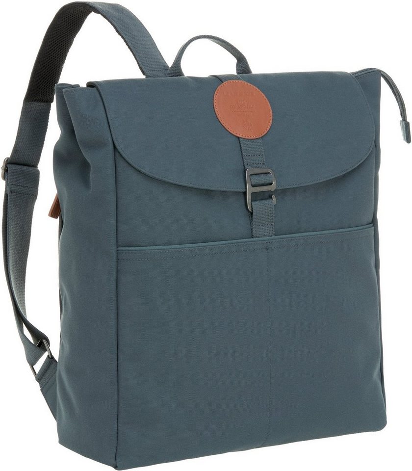 LÄSSIG Wickelrucksack Green Label, Adventure, petrol, PETA-approved vegan, zum Teil aus recyceltem Material von LÄSSIG