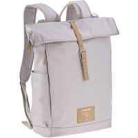 LÄSSIG Wickelrucksack Rolltop Backpack grau von LÄSSIG