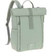 LÄSSIG Wickelrucksack Rolltop Up Backpack silver green von LÄSSIG