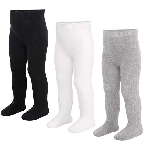 LAETBBE Baby Mädchen Strumpfhose Jungen Baumwolle Kinderstrumpfhose Kinder Strumpfhosen Warme Strümpfe Leggings für Mädchen 12-24 Monate. von LAETBBE