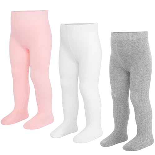 LAETBBE Baby Mädchen Strumpfhose Jungen Baumwolle Kinderstrumpfhose Kinder Strumpfhosen Warme Strümpfe Leggings für Mädchen 2-4 Jahre. von LAETBBE