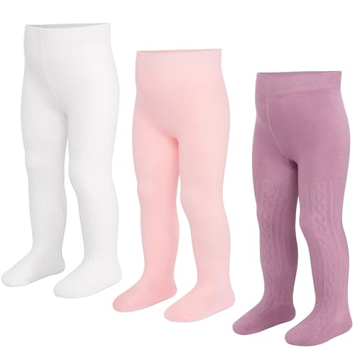 LAETBBE Baby Mädchen Strumpfhose Jungen Baumwolle Kinderstrumpfhose Kinder Strumpfhosen Warme Strümpfe Leggings für Mädchen 6-12 Monate. von LAETBBE