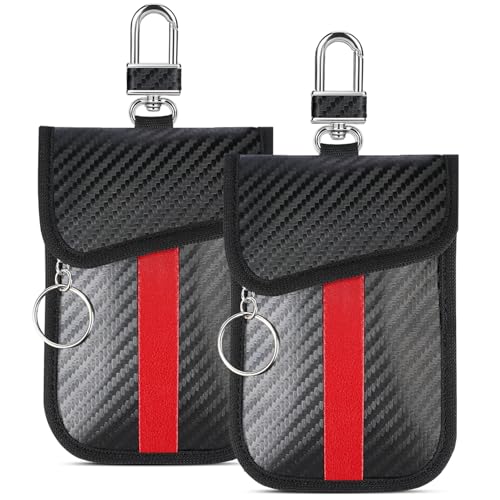 LAFEGIFT Keyless Go Schutz, 2 Stück Autoschlüssel Schutz Keyless, RFID Blocker Autoschlüssel Tasche für alle KFZ aus EU, Amerika und Asien LAFEGIFT Keyless Go Schutz, 2 Stück Autoschlüssel Schutz Keyless, RFID Blocker Autoschlüssel Tasche für alle KFZ aus EU, Amerika und Asien von LAFEGIFT