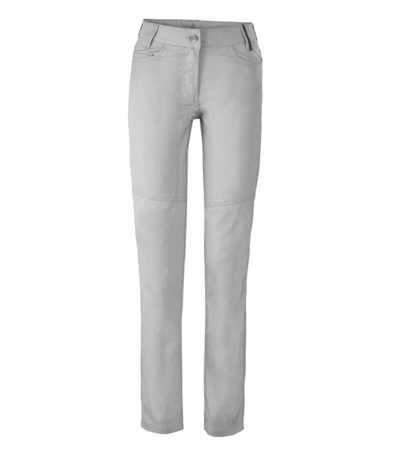 LAFONT 1844 Damen ergonomische Stoff-Hose mit Baumwollanteil Arbeits-Hose mit fünf Taschen 37861421 Grau von LAFONT