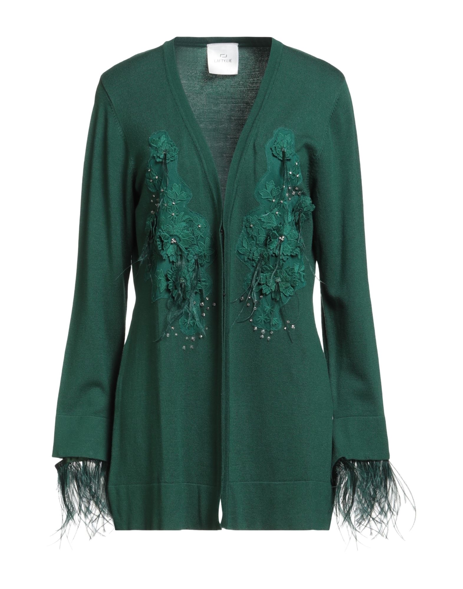 LAFTY LIE Strickjacke Damen Grün von LAFTY LIE