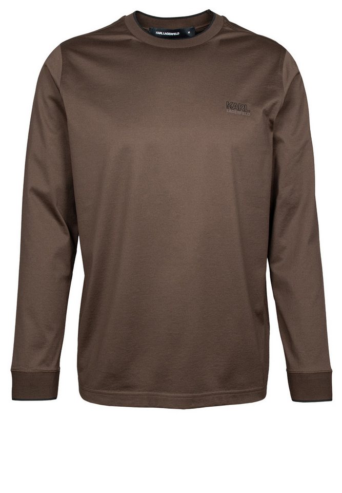 LAGERFELD Langarmshirt mit Logo-Detail (1-tlg., keine Angabe) von LAGERFELD