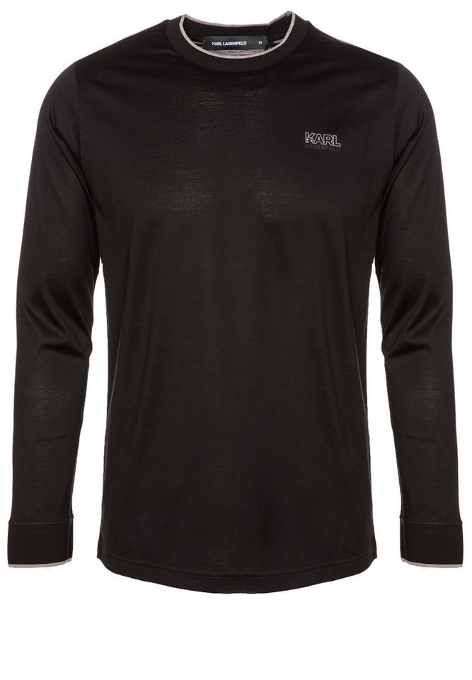 LAGERFELD Langarmshirt mit Logo-Detail (1-tlg., keine Angabe) von LAGERFELD